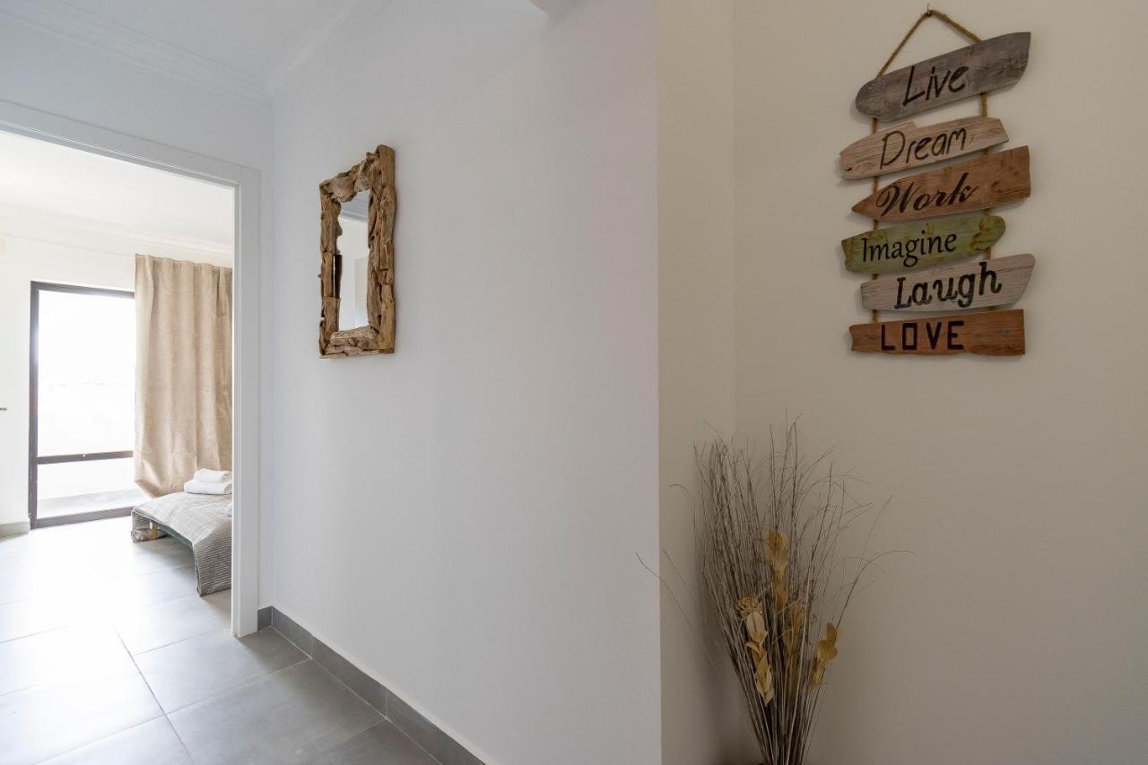 3 Minutes To The Beach, 2 Bedroom Amazing Apt With Balcony, Bbq Grill And Pool 萨格里什 外观 照片